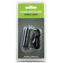 Worldpack Zahlenschlösser<Kofferschloss mit Zahlenschloss 5.5 cm schwarz