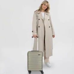 Discount Worldpack New York 2.0 4 Rollen Kabinentrolley S 55 cm champagner-metallic