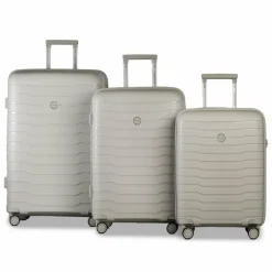 New Worldpack Portland 4 Rollen Kofferset 3-teilig natur