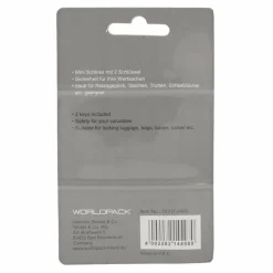 Worldpack Koffer Schlösser<Reiseaccessoires Kofferschloss 3 cm gold