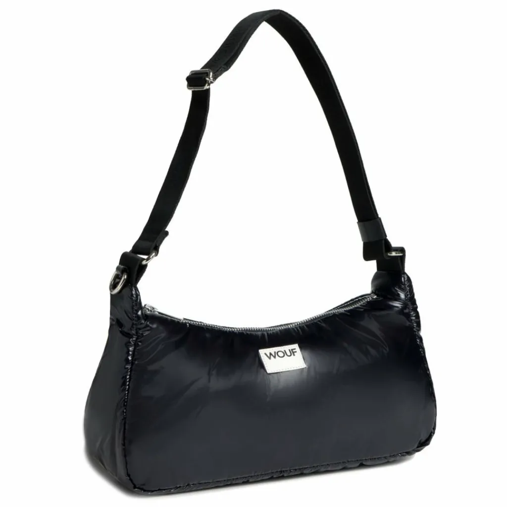 Wouf Schultertaschen|Henkeltaschen<Glossy Schultertasche 34 cm nuit