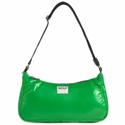 Discount Wouf Glossy Schultertasche 34 cm basil