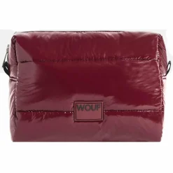 Wouf Kulturbeutel<Quilted Kulturbeutel 22 cm burgundy glossy