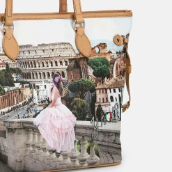 Y Not? Shopper|Schultertaschen<Yesbag Shopper Tasche 46.5 cm anlight beauty