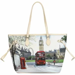 Y Not? Shopper|Schultertaschen<Yesbag Shopper Tasche 46.5 cm london