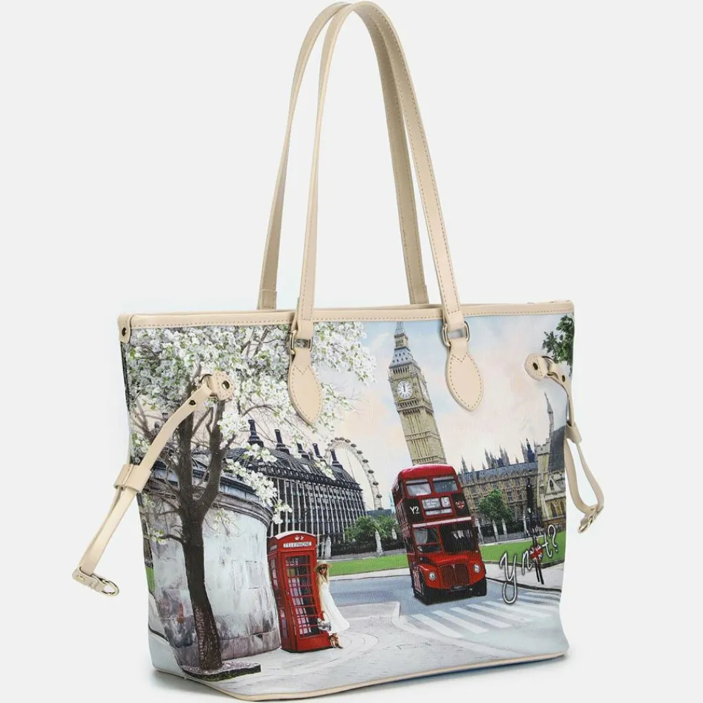 Y Not? Shopper|Schultertaschen<Yesbag Shopper Tasche 46.5 cm london