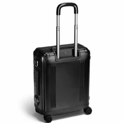 New Zero Halliburton Pursuit Aluminium 4-Rollen Kabinentrolley 56 cm black