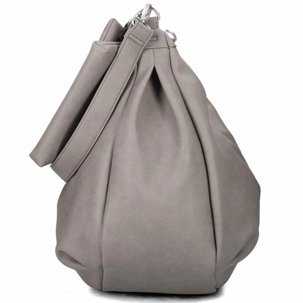 Zwei Schultertaschen|Henkeltaschen<Lola Schultertasche 47 cm grey