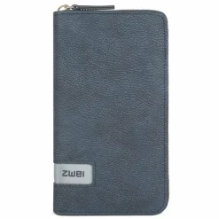 Online Zwei Mademoiselle Geldbörse 20 cm nubuk blue