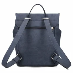Zwei City Rucksäcke<Mademoiselle.M City Rucksack 29 cm nubuk blue