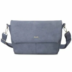 Zwei Messenger Bags|Laptoptaschen<Mademoiselle.M Messenger 33 cm Laptopfach nubuk sky
