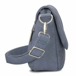 Zwei Messenger Bags|Laptoptaschen<Mademoiselle.M Messenger 33 cm Laptopfach nubuk sky