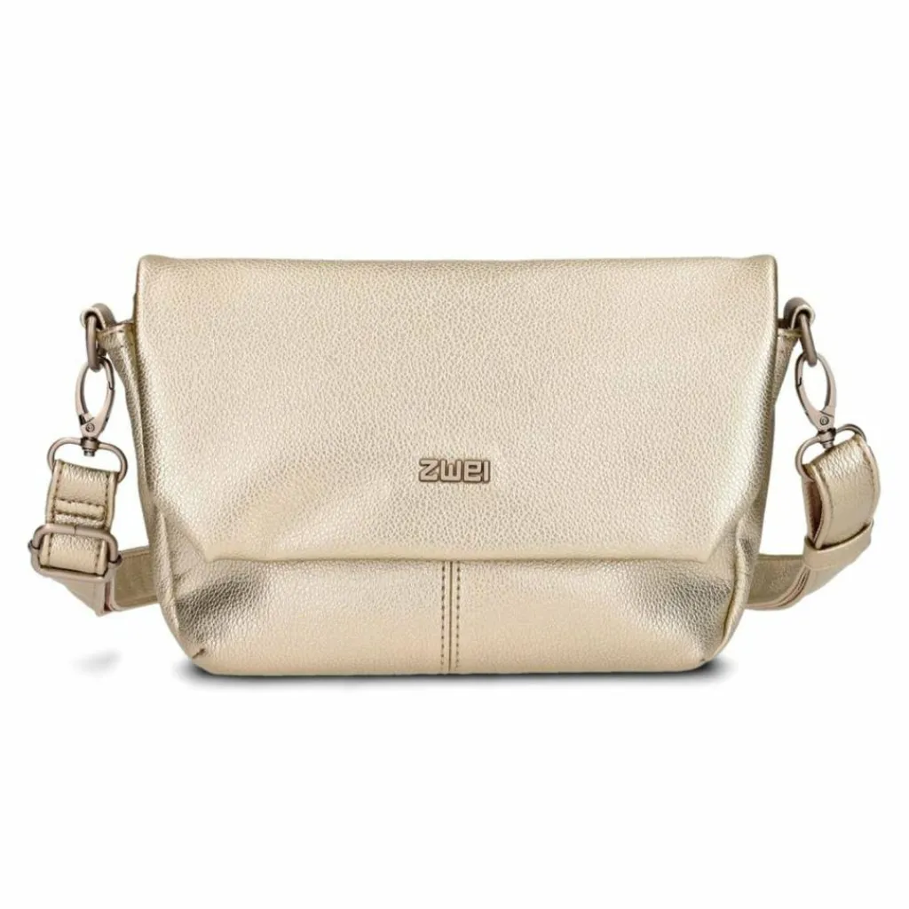 Zwei Messenger Bags<Mademoiselle.M Messenger 28 cm gold