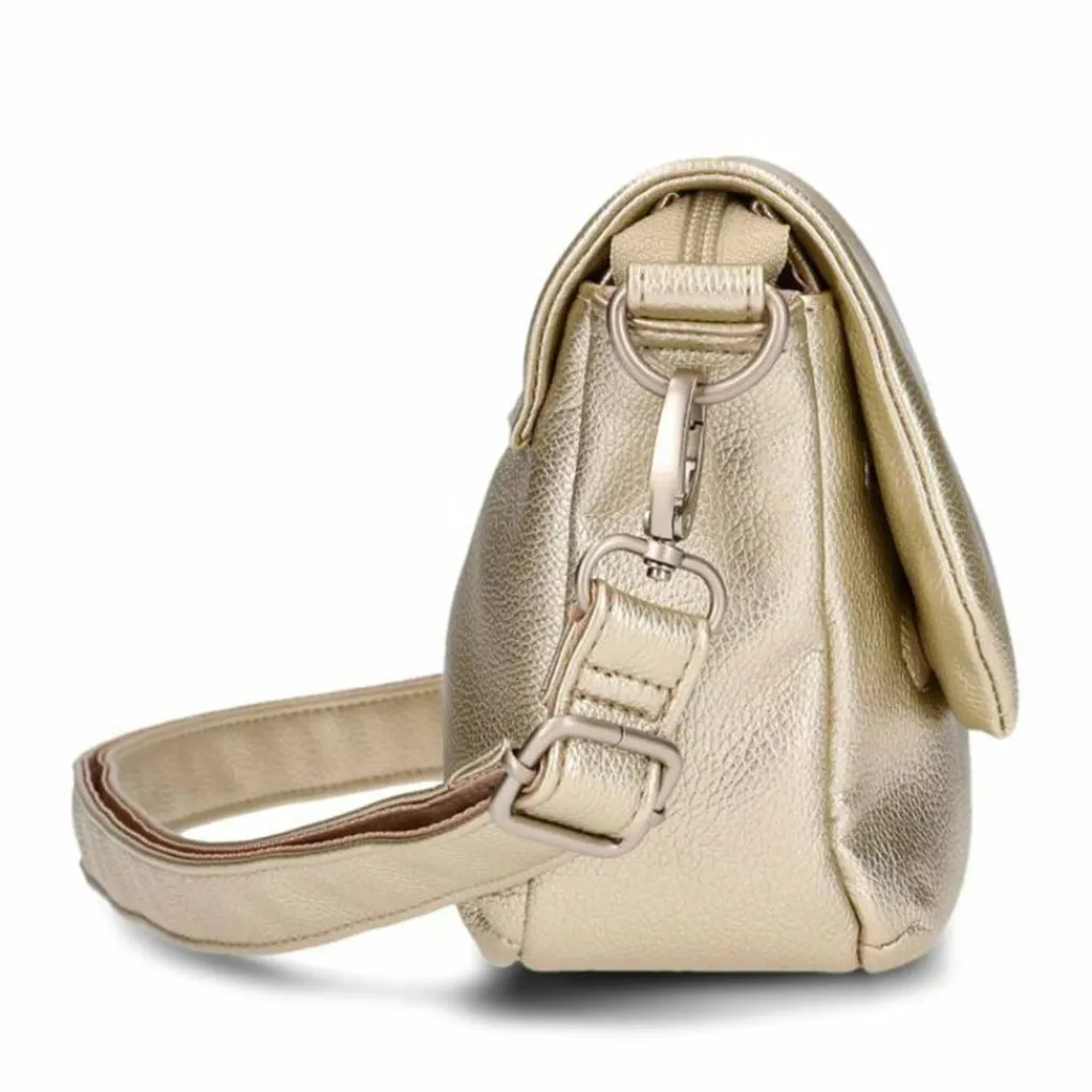 Zwei Messenger Bags<Mademoiselle.M Messenger 28 cm gold