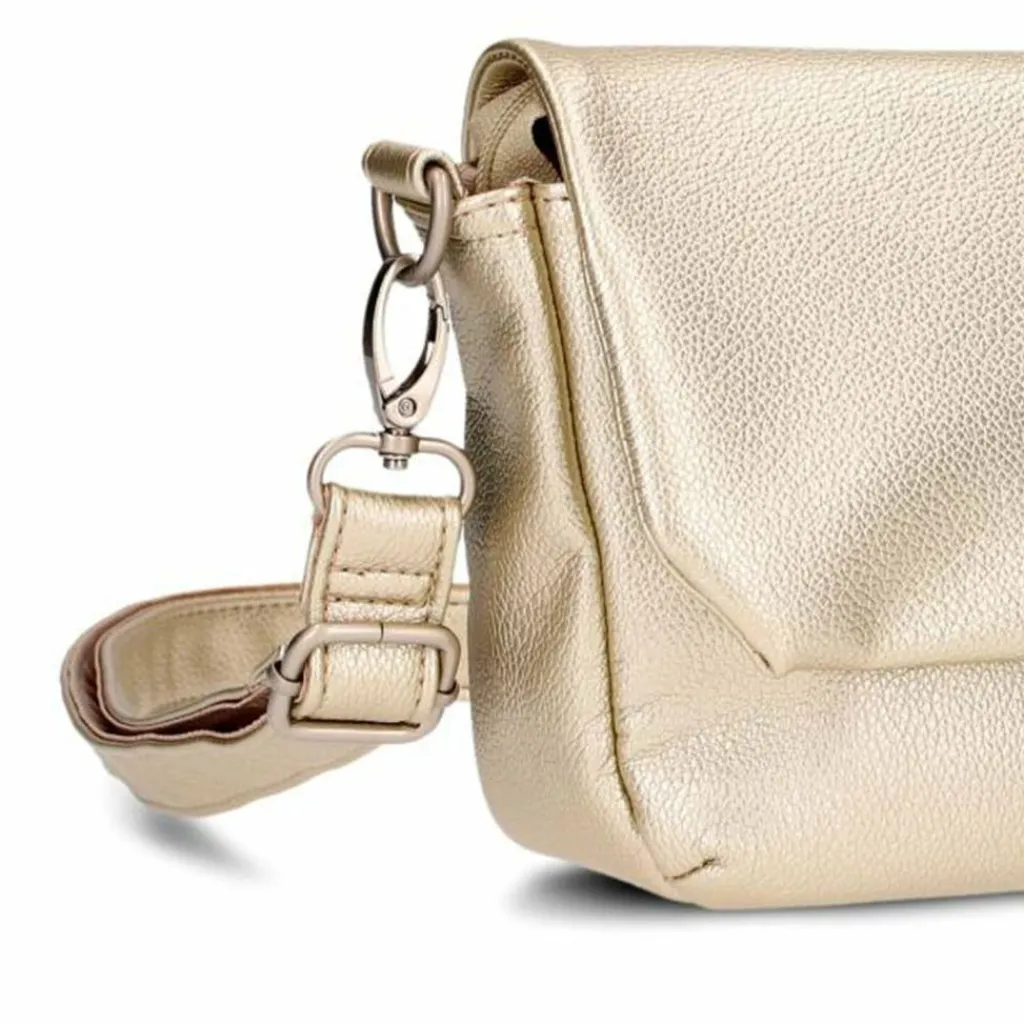 Zwei Messenger Bags<Mademoiselle.M Messenger 28 cm gold