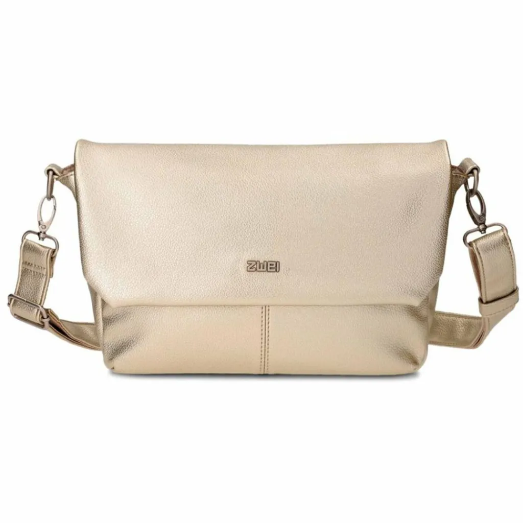 Zwei Messenger Bags|Laptoptaschen<Mademoiselle.M Messenger 33 cm Laptopfach gold