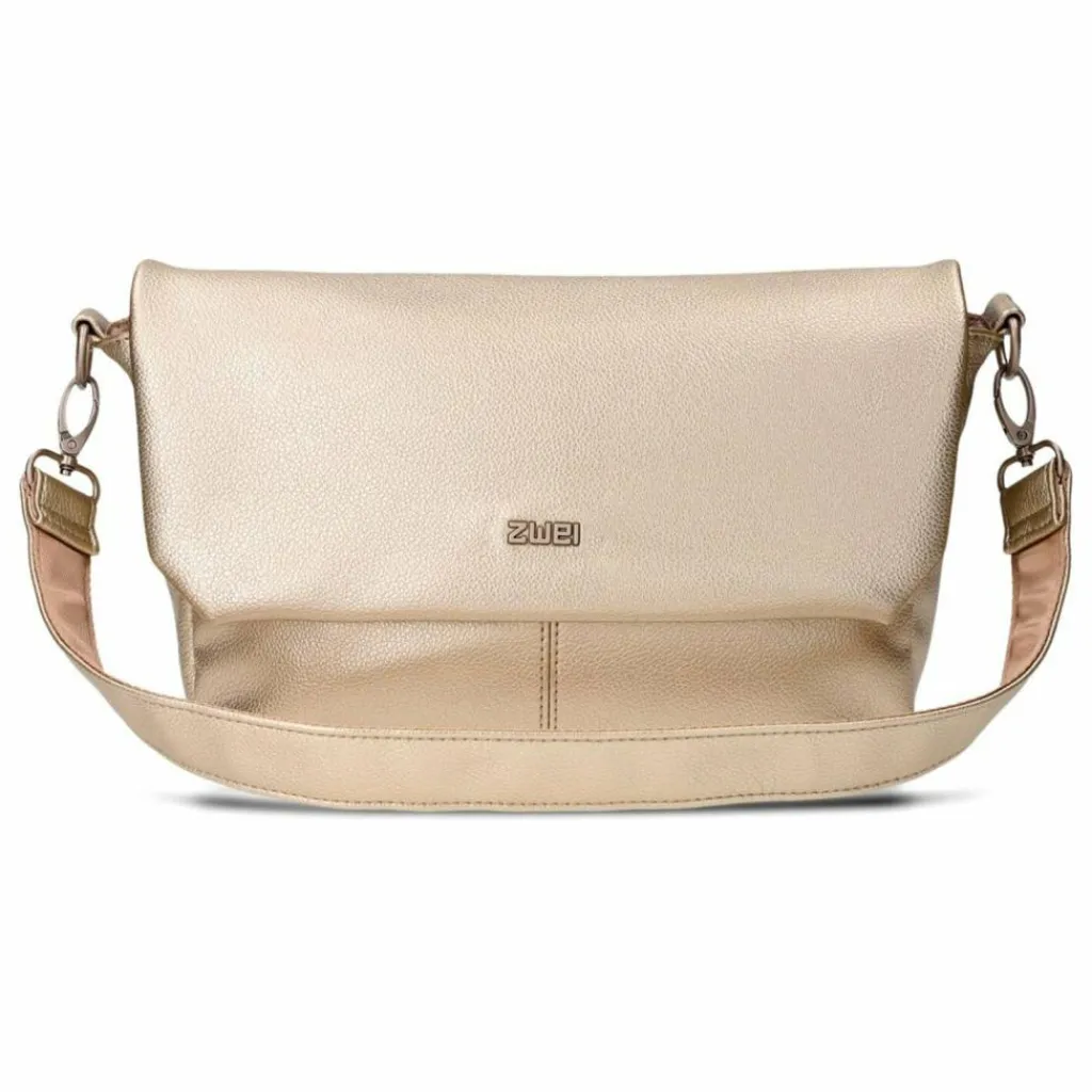 Zwei Messenger Bags|Laptoptaschen<Mademoiselle.M Messenger 33 cm Laptopfach gold