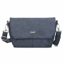 Best Zwei Mademoiselle.M Messenger 28 cm nubuk blue