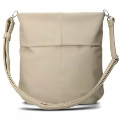 Zwei Schultertaschen<Mademoiselle.M Schultertasche 31 cm nubuk linen