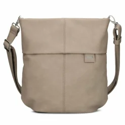 Sale Zwei Mademoiselle.M Schultertasche 27 cm nubuk cappuccino