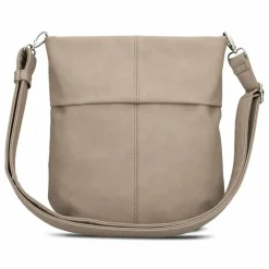 Sale Zwei Mademoiselle.M Schultertasche 27 cm nubuk cappuccino