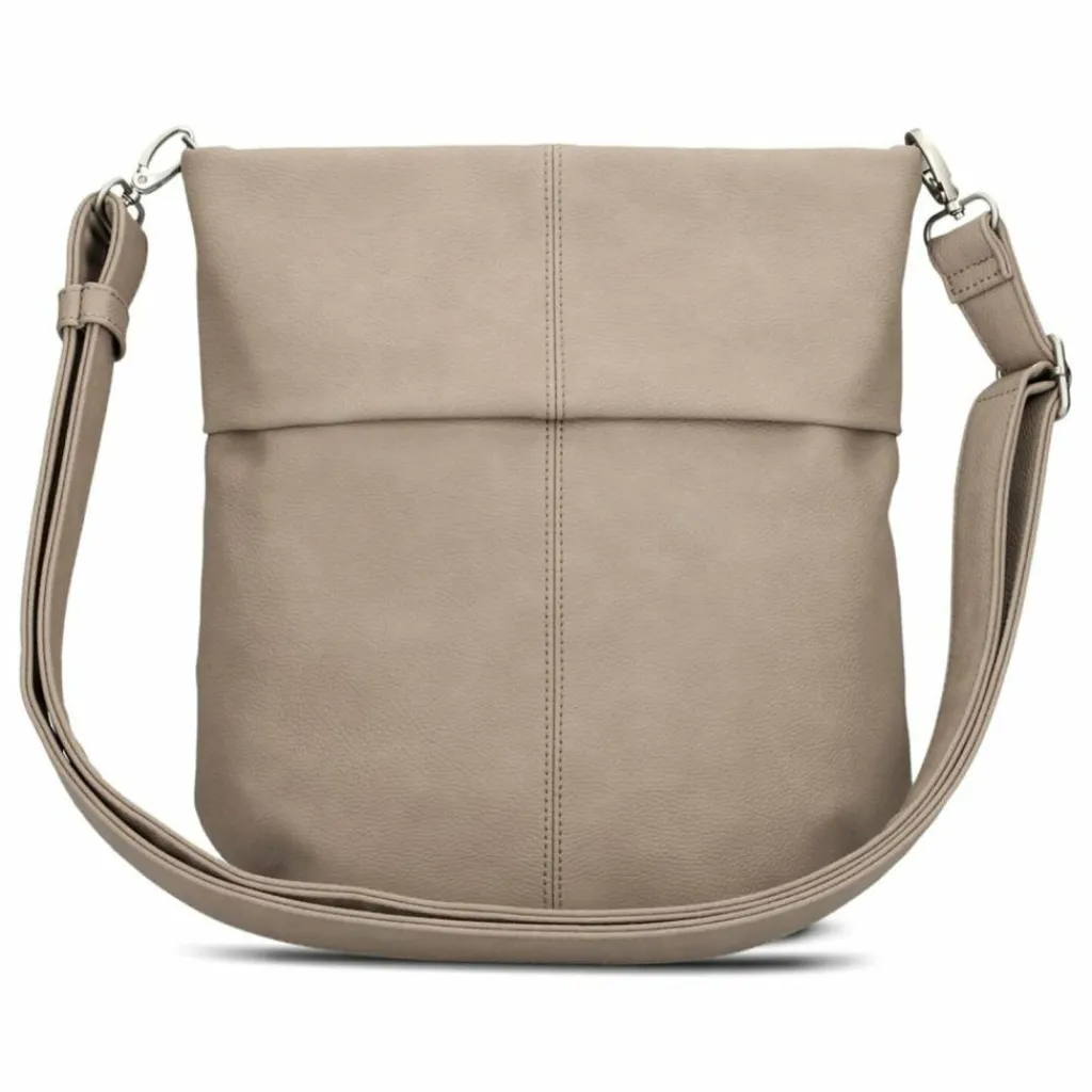 Sale Zwei Mademoiselle.M Schultertasche 27 cm nubuk cappuccino
