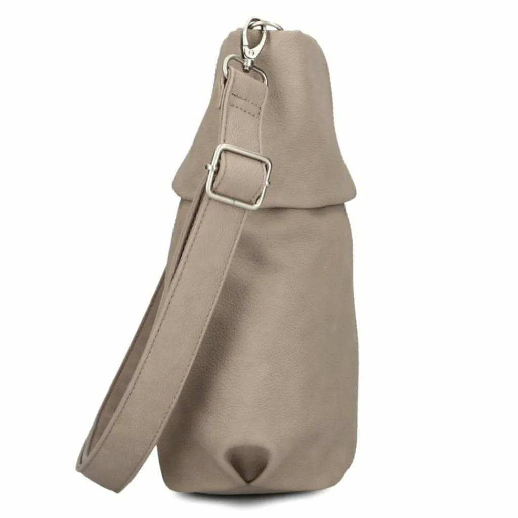 Sale Zwei Mademoiselle.M Schultertasche 27 cm nubuk cappuccino