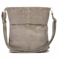 Online Zwei Mademoiselle.M Schultertasche 31 cm cord mocca