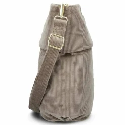 Online Zwei Mademoiselle.M Schultertasche 31 cm cord mocca