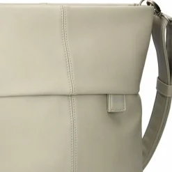 Hot Zwei Mademoiselle.M Schultertasche 31 cm cement