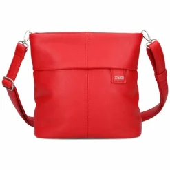 Sale Zwei Mademoiselle.M Schultertasche 25 cm cherry