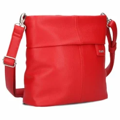 Sale Zwei Mademoiselle.M Schultertasche 25 cm cherry