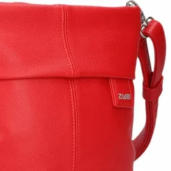 Sale Zwei Mademoiselle.M Schultertasche 25 cm cherry