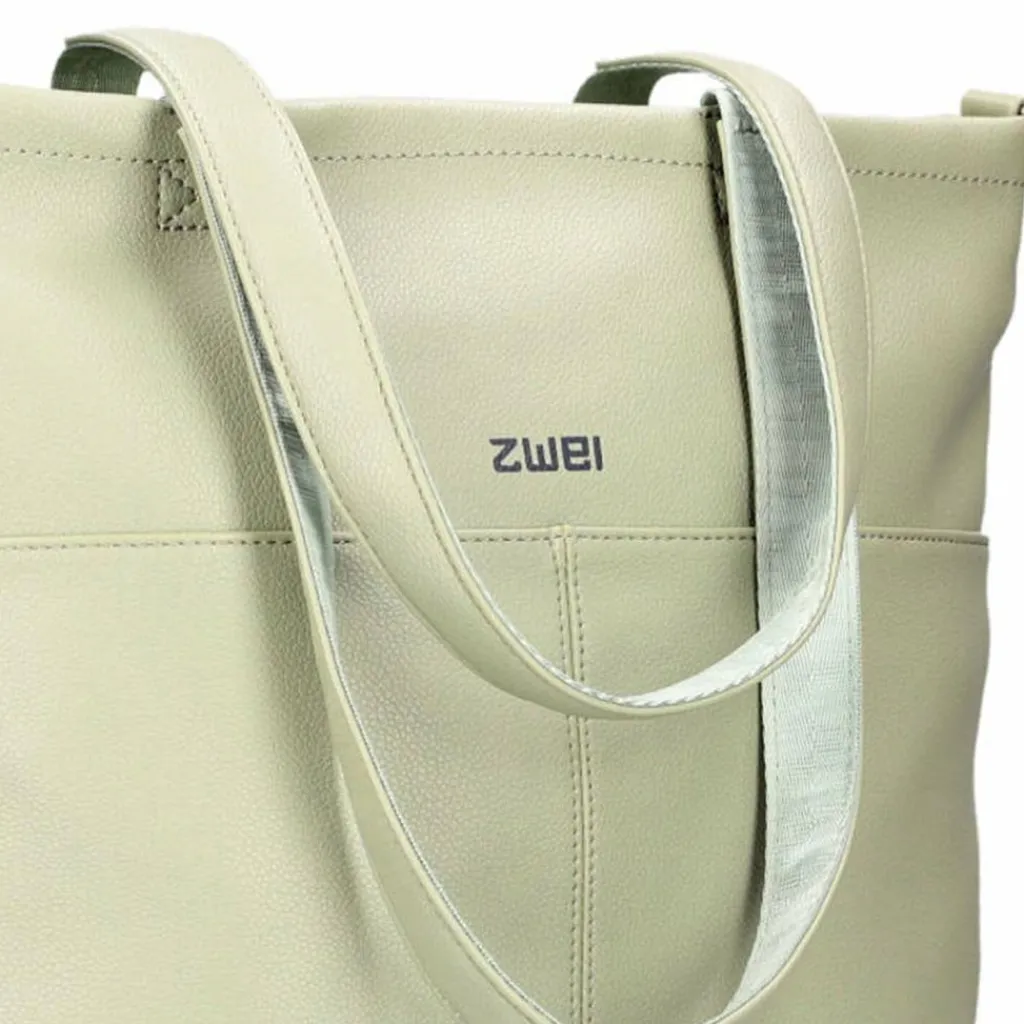 Zwei Mademoiselle.M Shopper Tasche 37 cm